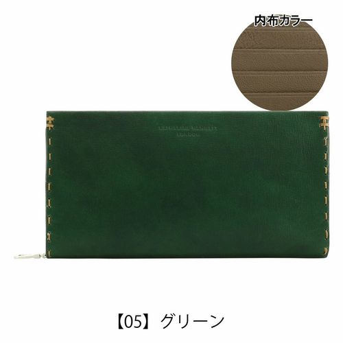 キャサリンハムネット 長財布 本革 メンズ 490-50602 SCRUB スクラッチ