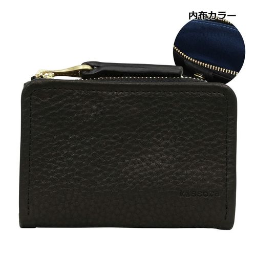 キソラ ミニ財布 L字ファスナー HGナッパ ユニセックス KIVP-186