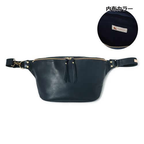 ゾンネ ウエストポーチ ウエストバッグ 本革 メンズ SOX021 SONNE