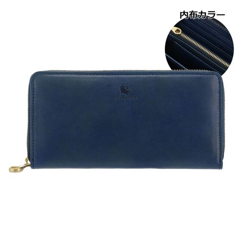 タケオキクチ 長財布 ラウンドファスナー 本革 メンズ パナマ 729627