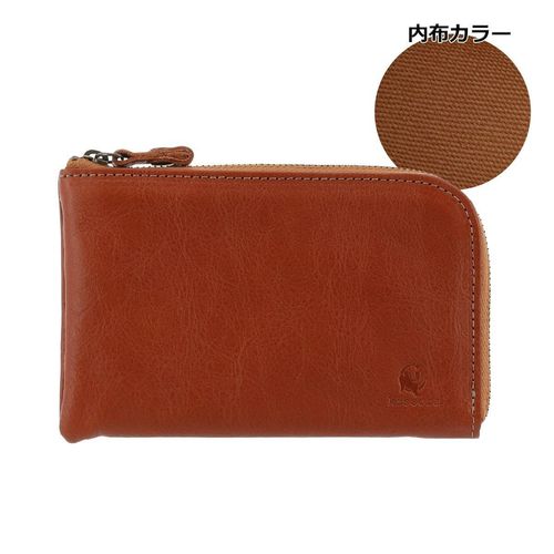 ノーティアム 二つ折り財布 L字ファスナー メンズ E0722262090A