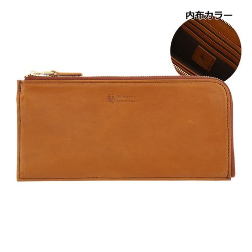 キソラ 長財布 L字ファスナー HGナッパ ユニセックス KIVP-185 kissora