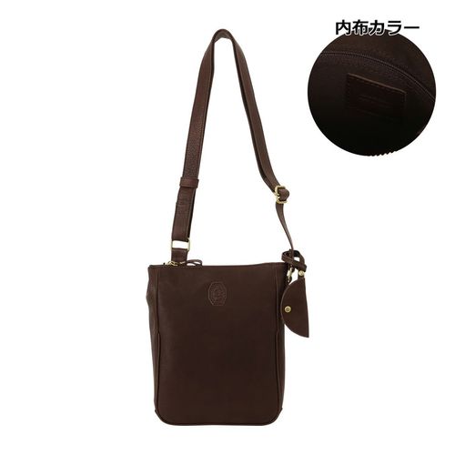 ダックス ショルダーバッグ DA29313(DA29312) DAKS サコッシュ 本革