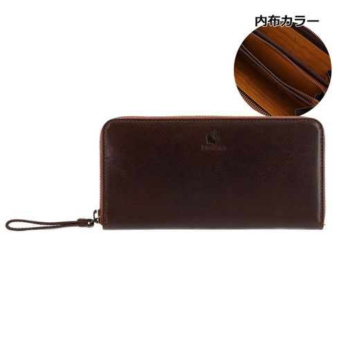 キソラ 長財布 ラウンドファスナー ウド2 ユニセックス KIBP-392
