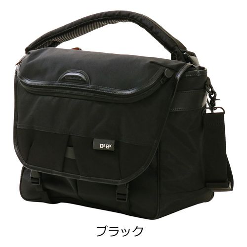 ダブルスブラック ショルダーバッグ B4 メッセンジャーバッグ メンズ