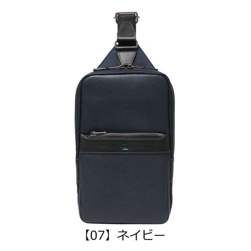 ✨未使用級極美品✨ タケオキクチ ボディバッグ 撥水 レザー ポリエステル 紺 TAKEO KIKUCHI 最大51% 9/23限定 タケオキクチ バッグ ボディ