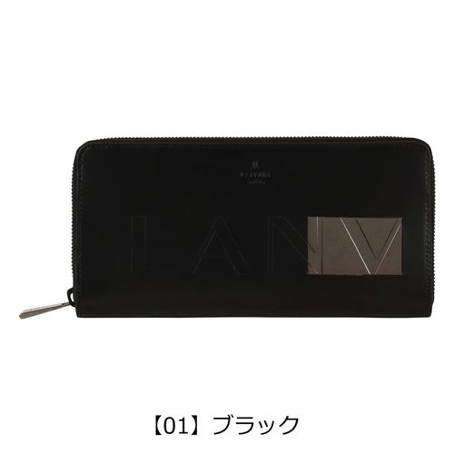 ランバンオンブルー 長財布 ラウンドファスナー サムディ メンズ