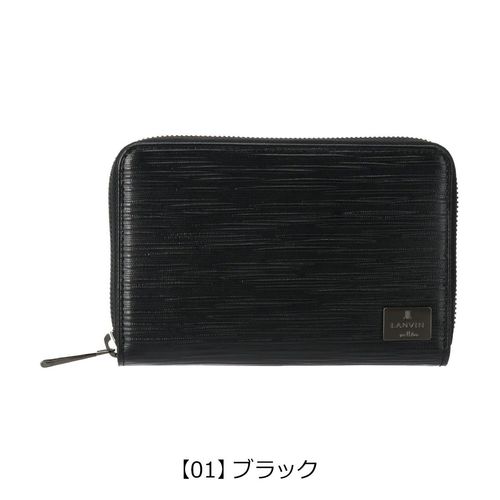 ランバンオンブルー 二つ折り財布 財布 二つ折り ラウンドファスナー