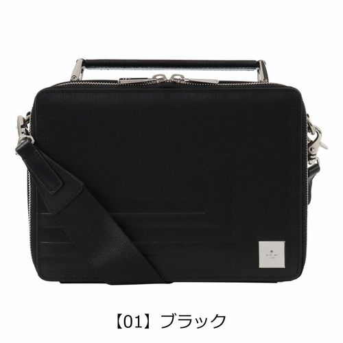 ダックス ショルダーバッグ メンズ DA30133 DAKS 横型 レザー 本革