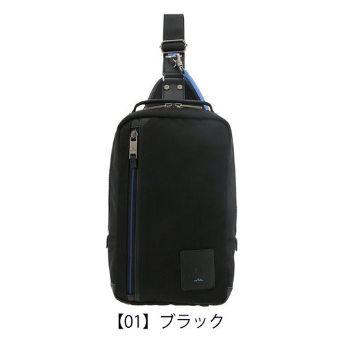 ✨未使用級極美品✨ タケオキクチ ボディバッグ 撥水 レザー ポリエステル 紺 TAKEO KIKUCHI 最大51% 9/23限定 タケオキクチ バッグ ボディ