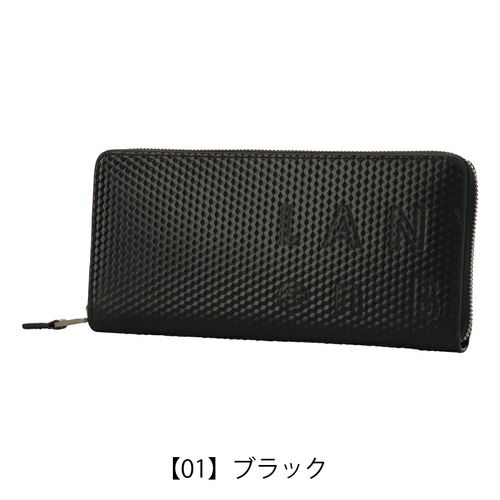 バギーポート 長財布 本革 藍染型押しストレート メンズ ZYS297 BAGGY