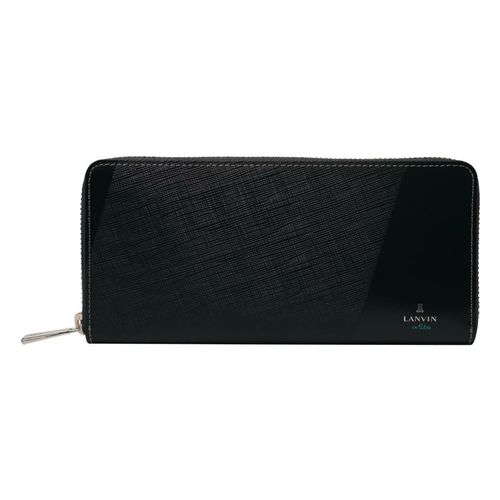 ランバンオンブルー 長財布 ラウンドファスナー サムディ メンズ