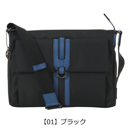 極美品✨ランバンオンブルー ラナ ボディバッグ 異素材ミックス ネイビー×カモ LANVIN en Bleu ランバンオンブルー Lana ラナ ボディバッグ ワン