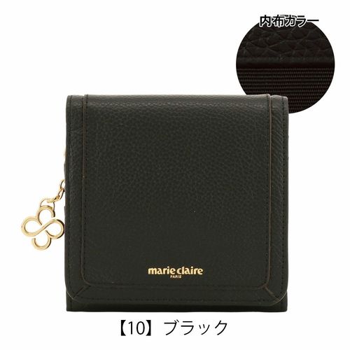 ゴールドファイル 財布 三つ折り 本革 クロコ型押し レディース