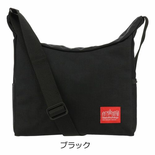 ama.J　ショルダーバッグ ブラック ノベルティ ノーティアム マンハッタンポーテージ 別注 ショルダーバッグ メンズ