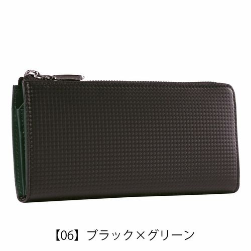 ノイインテレッセ 長財布 ラウンドファスナー スラッシュ メンズ Neu