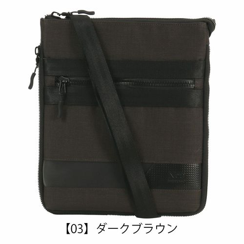 アレグロ ショルダーバック 本革 メンズ 33811 ブオン Allegro 縦型