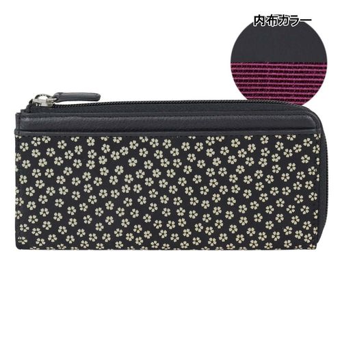 ル・プレリー ギンザ 長財布 薄型 薄い 本革 レザー L字ファスナー