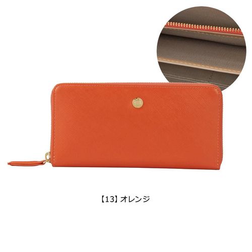 マンハッタナーズ 長財布 かぶせ 本革 猫 ねこ ネコ ライブリーパース