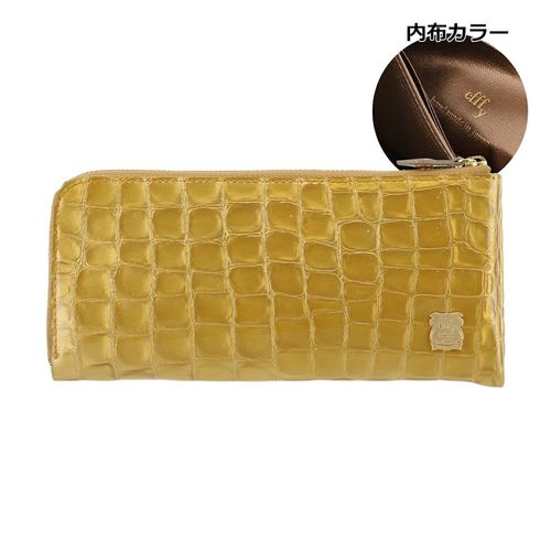 エフィー 長財布 L字ファスナー レディース GV5-16 efffy | 札入れ