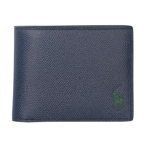 ポロ ラルフローレン 二つ折り財布 エンボス メンズ P-1041ORIN 本革