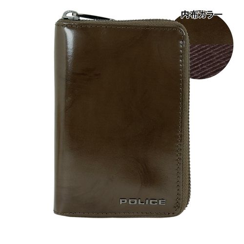 ポリス 二つ折り財布 SPAZZOLA スパッツォラ メンズ 70501 POLICE