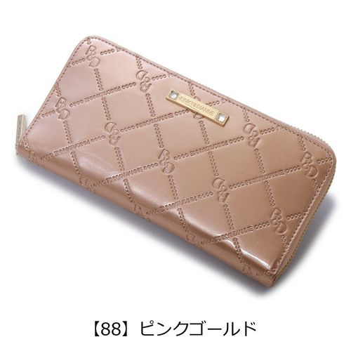 PATRICK COX ラウンド長財布【カラーパイソン】ピンク 定価1.9万 訳 