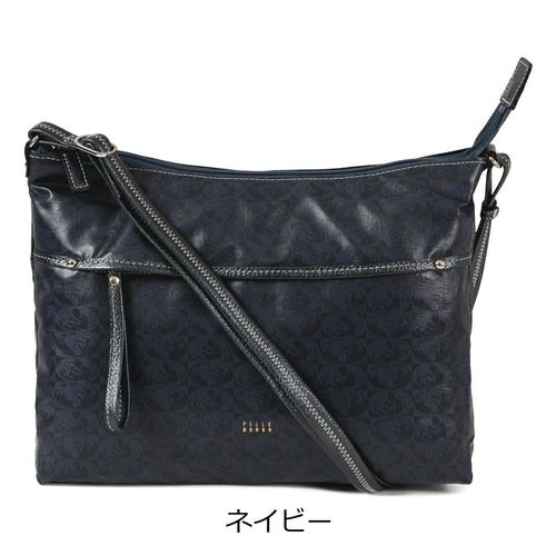 人気 ペレボルサ アライブ ショルダーバッグ ネイビー 斜めがけ 撥水 軽量 PELLE BORSA（ペレボルサ） 30%OFF セール SALE PELLE BORSA アライブ