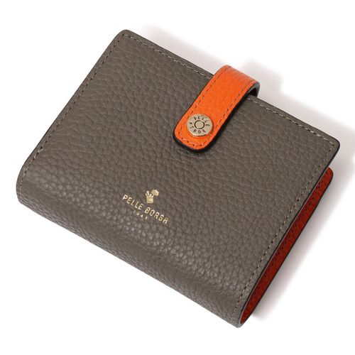 ペレボルサ 財布 二つ折り 本革 薄型 薄い レディース 4783 レネット