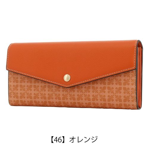 ダコタ 長財布 本革 レザー ラウンドファスナー ミモザ