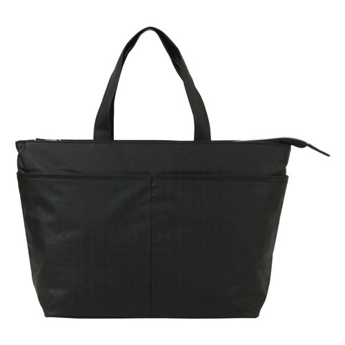 ラコステ　トートバッグ　ブラック 大容量】ラコステ LACOSTE トートバッグ ブラック - メルカリ