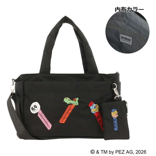 クロミ スクールバッグ A4 チャーム付 レディース Kuromi スクール
