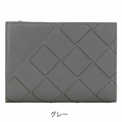 キソラ 二つ折り財布 L字ファスナー シビラ リスシオ ユニセックス