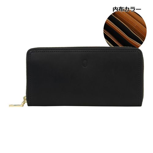 新品未使用　美品　スマートピープル　長財布　ラウンドファスナー　黒×ピンク スマートピープル 長財布 ラウンドファスナー メンズ レディース SPV