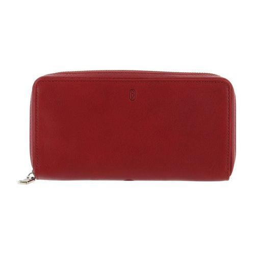 新品未使用　美品　スマートピープル　長財布　ラウンドファスナー　黒×ピンク SMART PEOPLE 財布 「SMART PEOPLE/スマートピープル