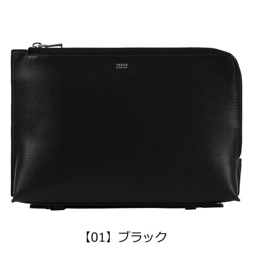 タケオキクチ クラッチバッグ ポーチ マルチポーチ セカンドバッグ 冠