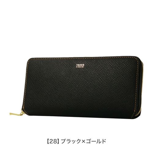 タケオキクチ ラウンドファスナー長財布 財布 長財布 ラウンド