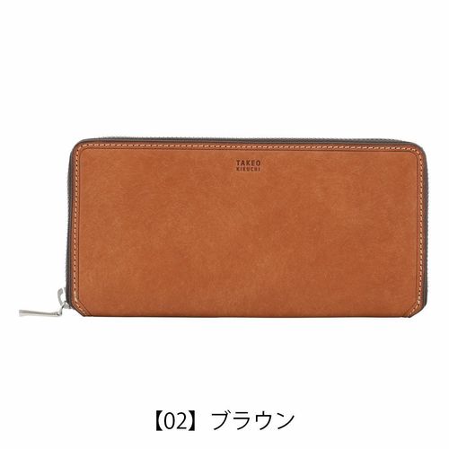 タケオキクチ ラウンドファスナー長財布 財布 長財布 ラウンド
