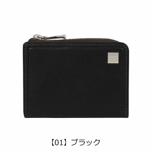 タケオキクチ 財布 小銭入れ 本革 L字ファスナー メンズ TKW-00231