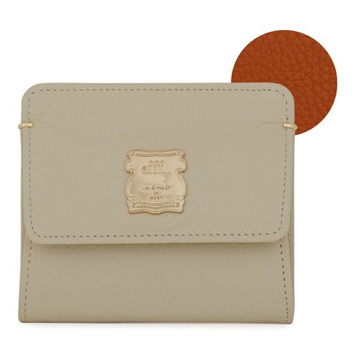 アングリッド 三つ折り財布 がま口 パイピング レディース UNG52580W