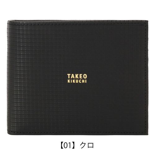 タケオキクチ 三つ折り財布 折り財布 タロン 741604 メンズ TAKEO