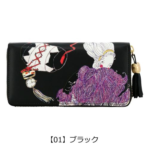 ツモリチサト キャリー 長財布 かぶせ 本革 tsumori chisato CARRY