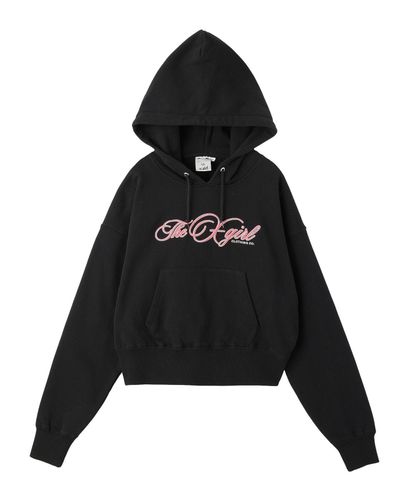 X-girl × Champion REVERSE WEAVE STENCIL LOGO ZIP UP HOODIE – calif