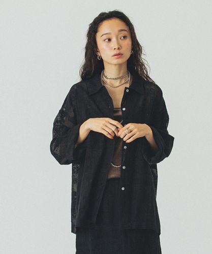 mag.by c/EMBROIDERY MESH SHIRT – calif（カリフ）公式サイト
