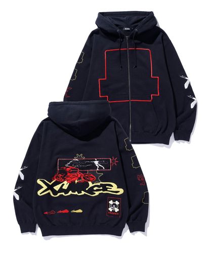 XLARGE×DexFilmz ZIP UP HOODED SWEATSHIRT – calif（カリフ）公式サイト