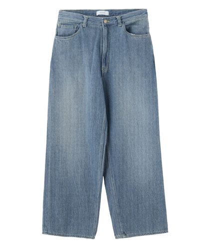 FACETASM/ファセッタズム/FOIL DENIM PANTS/NAT-PT-U10 – calif