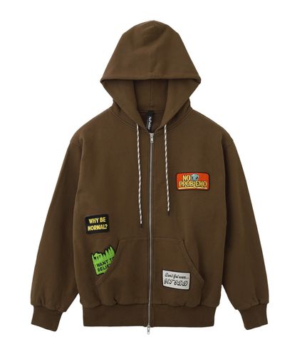 現品即発送☆リバティ C＆Sアデラジャカーキ×ブラウン×星ワッペン コップ袋 ウィンター シェルパ トラックトップ / CL WINTER SHERPA TRACKTOP