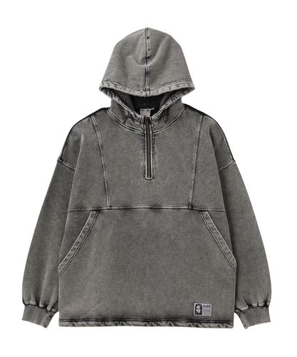 FACE PIGMENT DYED ZIP UP SWEAT HOODIE – calif（カリフ）公式サイト