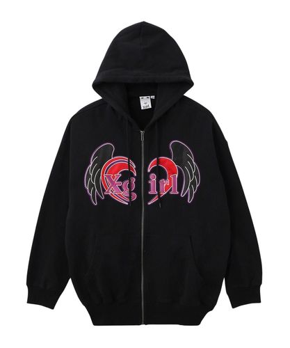 MIX LOGO & FACE FADED ZIP UP SWEAT HOODIE – calif（カリフ）公式サイト