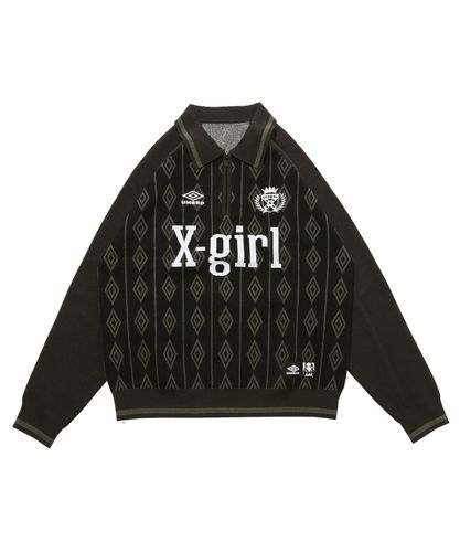 SCRATCHED LOGO JACQUARD KNIT TOP – calif（カリフ）公式サイト